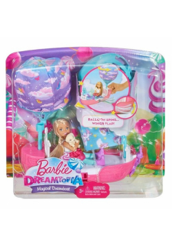 Barbie Chelsea Magiczna łódka + lalka