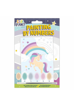 Malowanie po numerach - craft planet - unicorn
