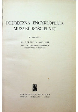Podręczna Encyklopedia Muzyki Kościelnej