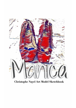 Ruby Red Pumps Christophe Nayel Art Model drawing sketchbook