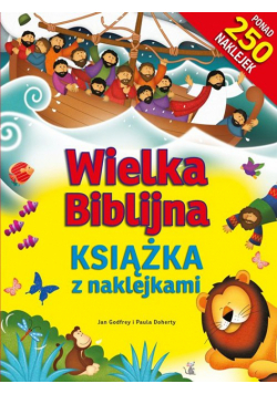 Wielka Biblijna książka z naklejkami