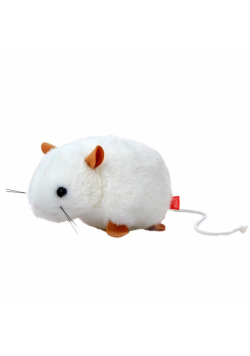 Mysz biała 13cm