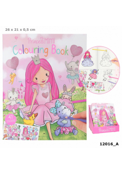 Kolorowanka z naklejkami Princess Mimi 12016A