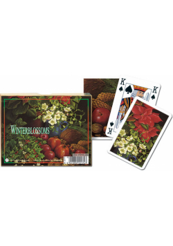 Karty do gry Piatnik 2 talie Winterblossoms