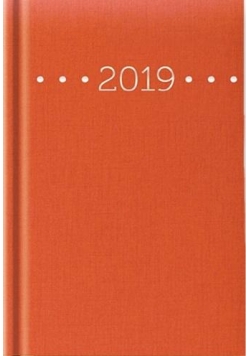 Kalendarz 2019 B6 Caribe pomarańczowy