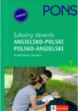 Szkolny słownik Angielsko Polski Polsko Angielski