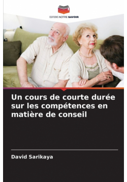 Un cours de courte durée sur les compétences en matière de conseil