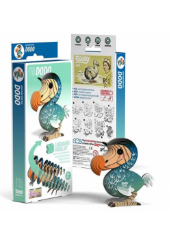 Ptak Dodo Eugy. Eko Układanka 3D