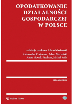 Opodatkowanie działalności gospodarczej w Polsce