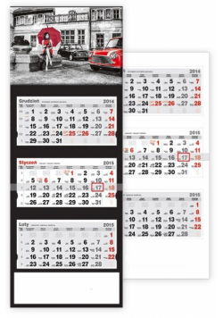 Kalendarz 2015 T 53 Black and red