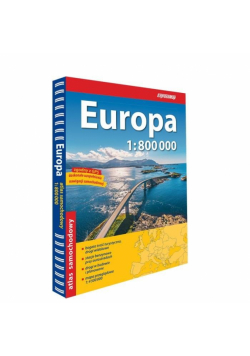 Europa atlas samochodowy 1:800 000