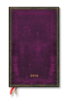 Kalendarz książkowy maxi 2019 12M Cordovan