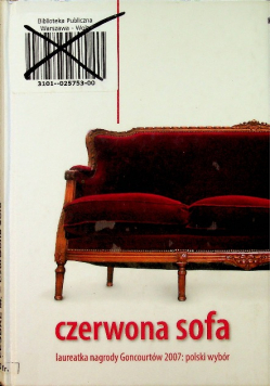 Czerwona sofa