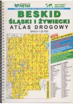 Beskid Śląski i Żywiecki atlas drogowy
