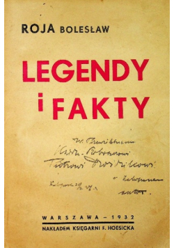 Legendy i Fakty 1932 r
