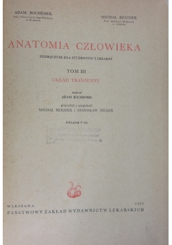 Anatomia człowieka. Tom III