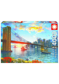 Puzzle Most Brookliński Nowy York 4000