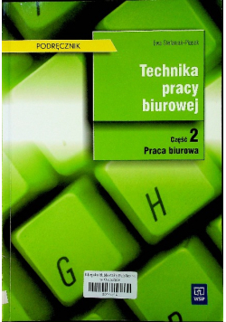 Technika pracy biurowej Część  2