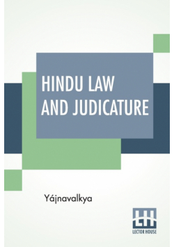 Hindu Law And Judicature