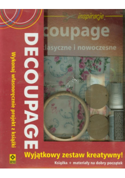 Decoupage Zestaw kreatywny