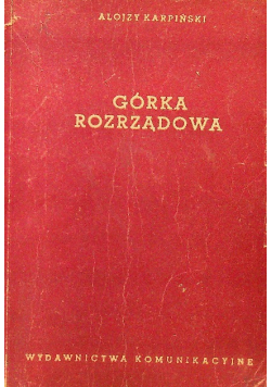 Górka rozrządowa