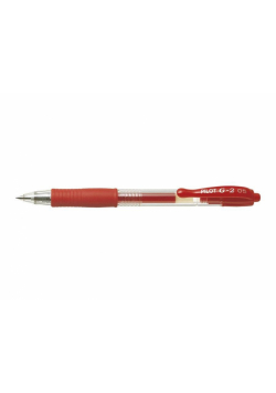 Długopis żelowy G2 czerwony (12szt) PILOT
