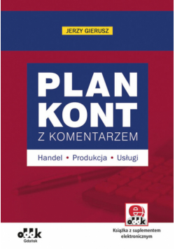 Plan kont z komentarzem handel, produkcja, usługi (z suplementem elektronicznym)