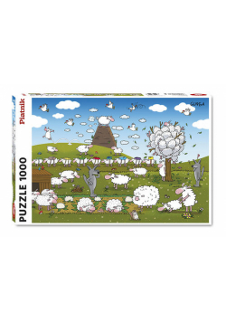 Puzzle Gunga, Owce W Raju 1000