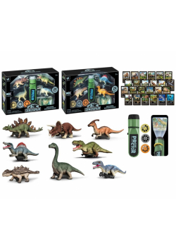 Projektor z dinozaurami