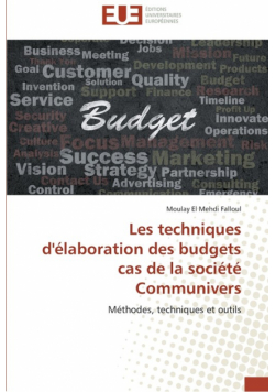 Les techniques d'élaboration des budgets cas de la société communivers
