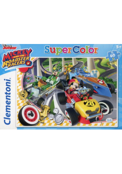 Puzzle Supercolor 60 Mickey and the Roadster Racers