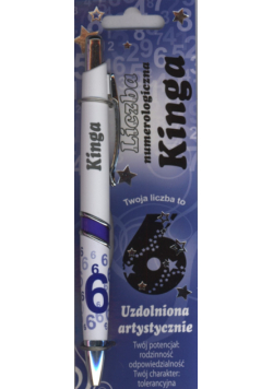 Długopis Numerologiczny - Kinga 6