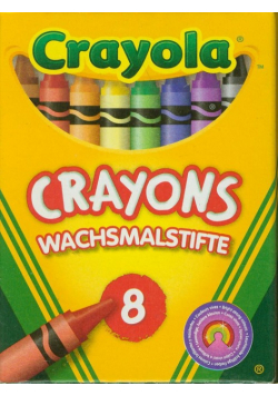 Kredki świecowe Crayola 8 sztuk