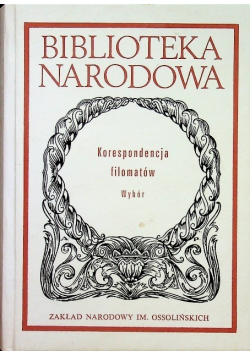 Korespondencja filomatów