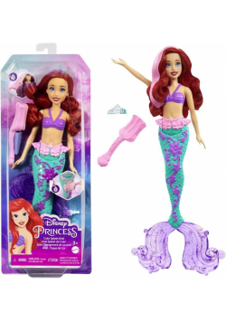 Disney Princess. Lalka Arielka zmiana koloru HLW00