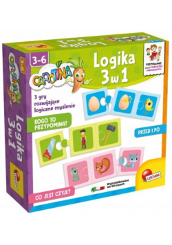 Gra Lisciani Logika 3 w 1