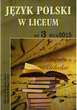 Język polski w liceum nr 3 2014/2015