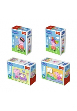 Puzzle 20 miniMaxi Zabawy Świnki Peppy mixTREFL