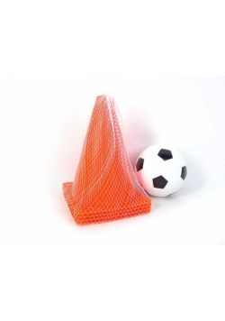 Piłka 10cm z 4 pachołkami 20cm