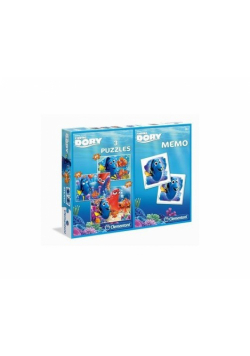Puzzle Gdzie jest Dory 2x20+100 +Memo