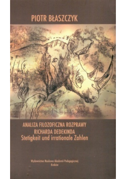 Analiza Filozoficzna Rozprawy Richarda Dedekinda