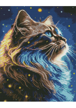 Diamentowa mozaika - Magia przestrzeni 40x50cm