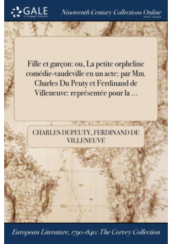 Fille et garçon