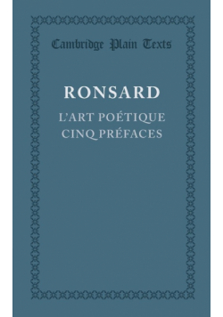 L'Art Poetique Cinq Prefaces