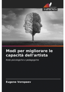 Modi per migliorare le capacità dell'artista