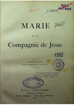 Marie et la Compagnie de Jesus 1904 r.