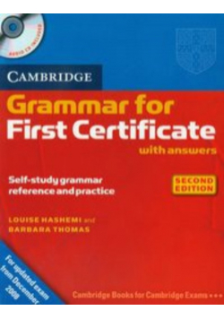 Cambridge Grammar for First Certificate with answers
