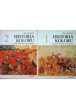 Historia koloru w dziejach malarstwa europejskiego Tom 1 do 2