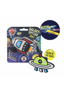 Temperówka świecąca w ciemności Space Adventure 1 szt. mix