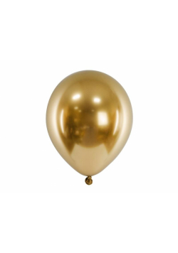 Balony Glossy złote 46 cm 5szt